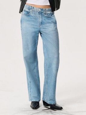 Rag & Bone Terry Wide Leg Valentina Miramar Sweatpant Jeans